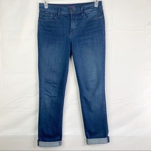 NYDJ Not Your Daughters Jeans Boyfriend Sz 6